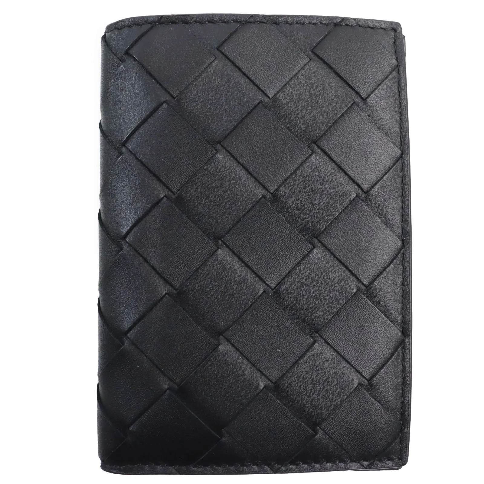 Bottega Veneta Leather Slim Flap Card Case