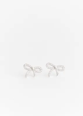 Bow Crystal Studs