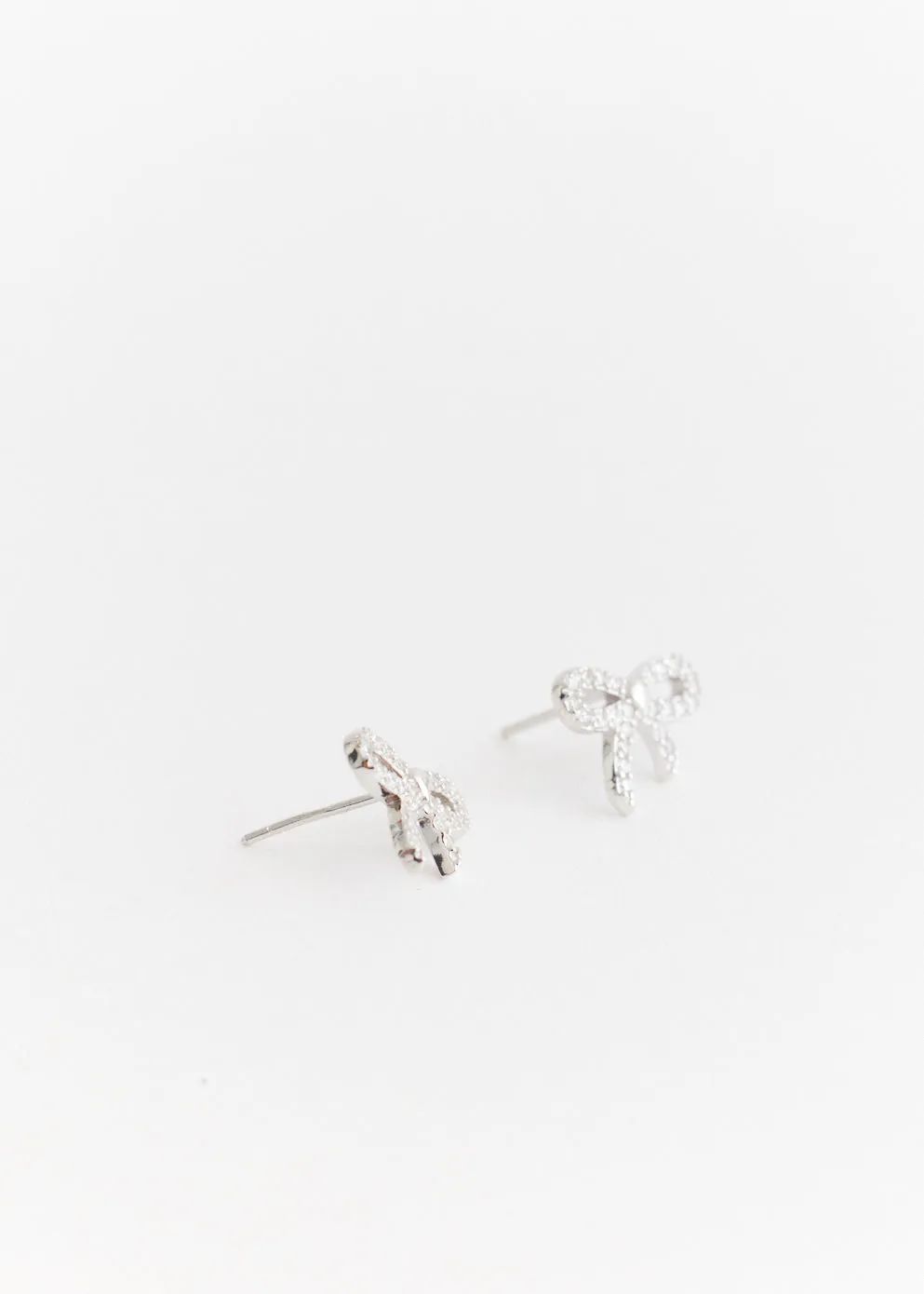 Bow Crystal Studs