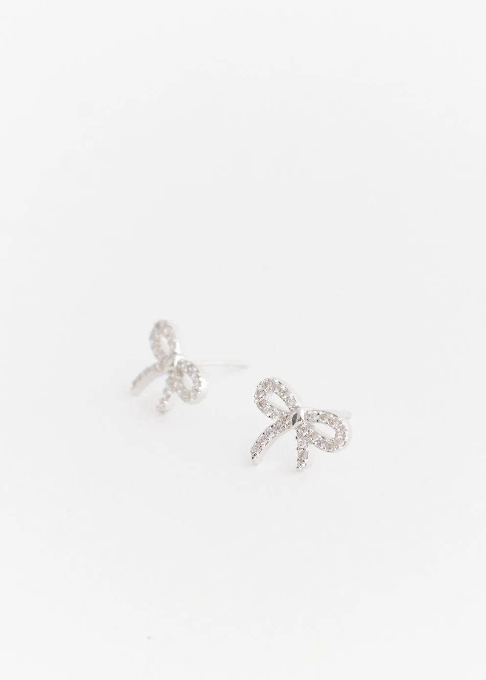 Bow Crystal Studs