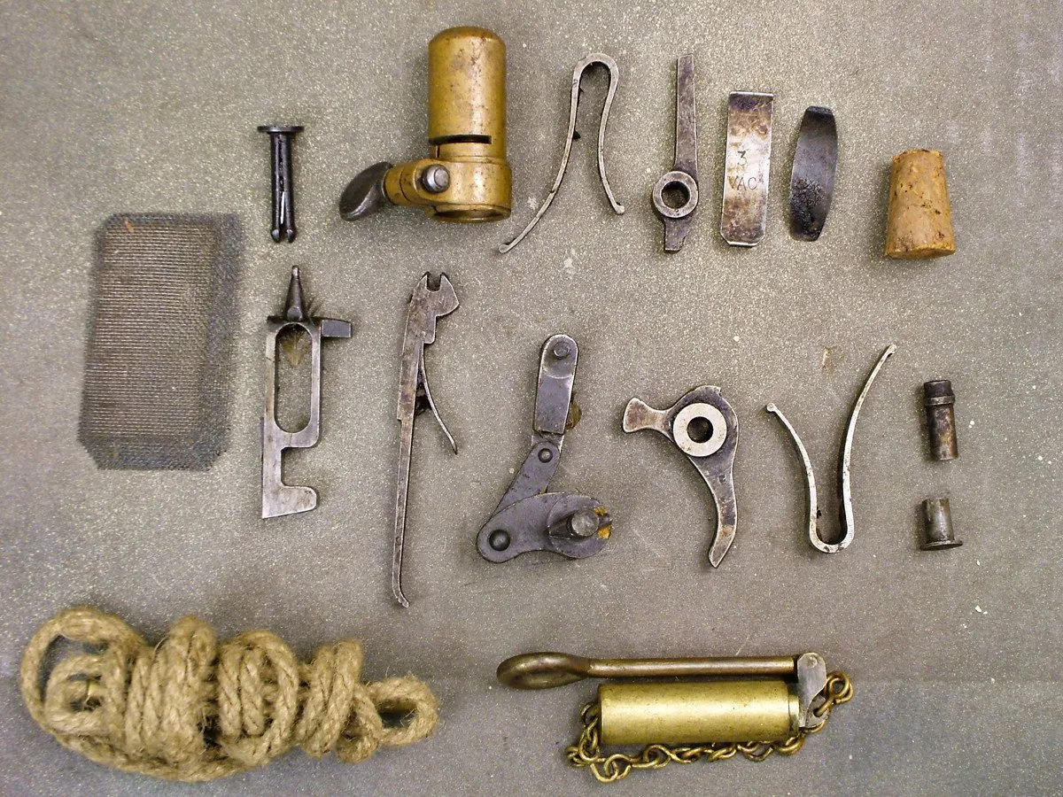 British Vickers MMG Parts & Tools Kit