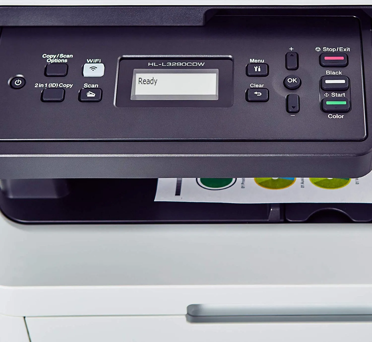 Brother HL-L3290CDW Compact Digital Color Printer, Convenient Flatbed Copy & Scan, 512MB Memory, Wireless Printing, Duplex Printing - HL-L3290CDW