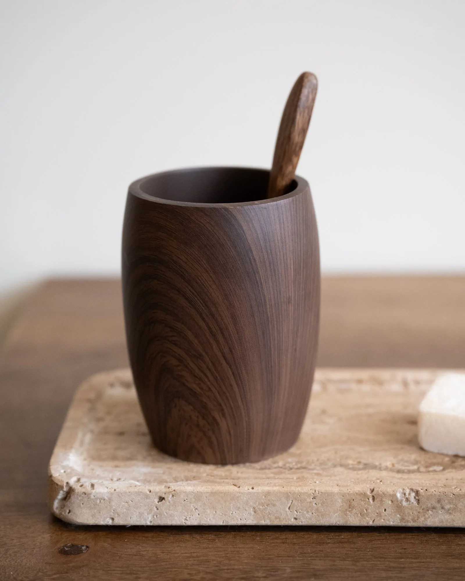 Brown Resin Toothbrush Holder