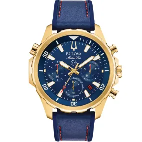 Bulova 97B168 Marine Star Chronograph Mens Watch