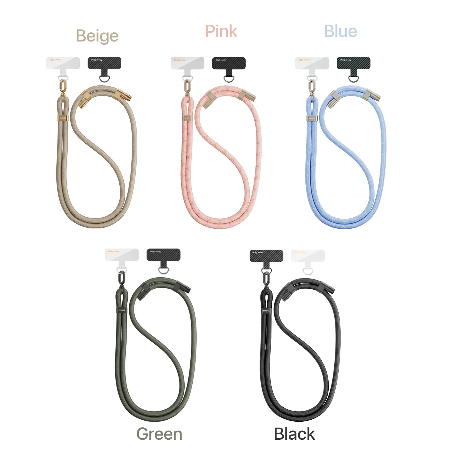 [Bundle]Spin Fusion  Crossbody Phone Strap for iPhone 16 Pro Max