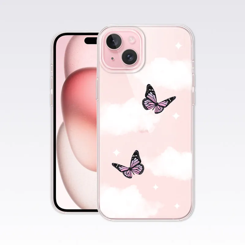 Butteryfly- Clouds Clear Silicon Cover