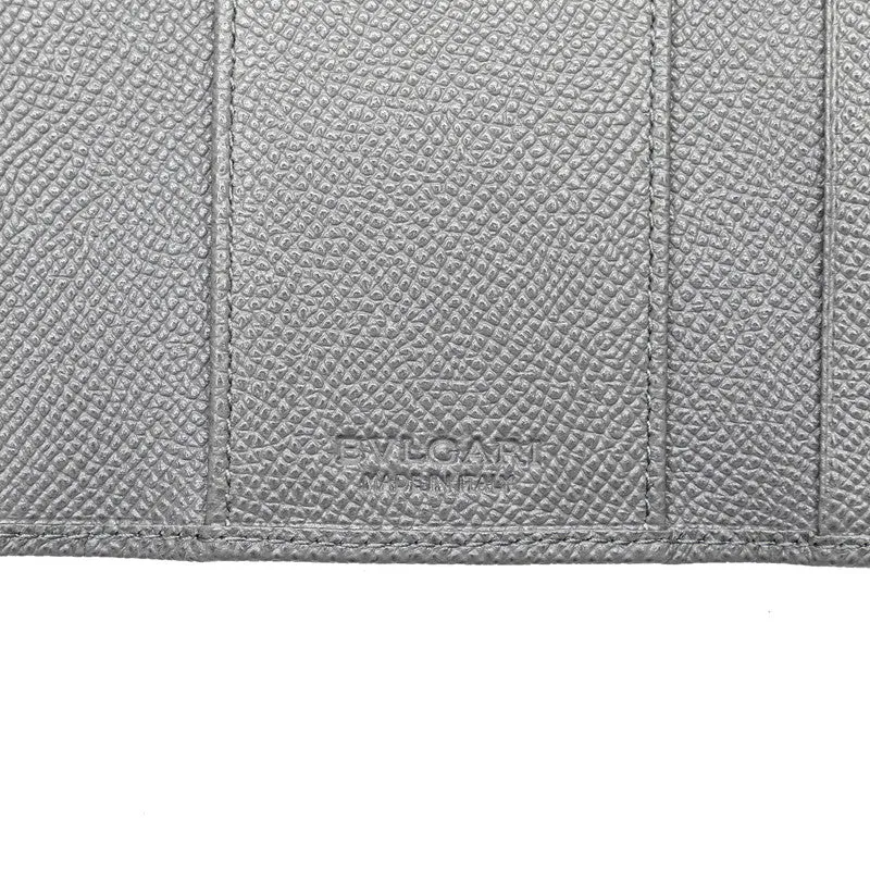 Bvlgari Leather Key Case Gray