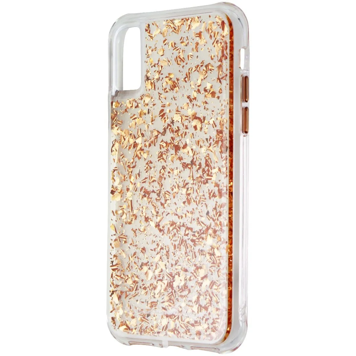 Case-Mate Karat Series Case for Apple iPhone XS / iPhone X - Rose Gold / Clear