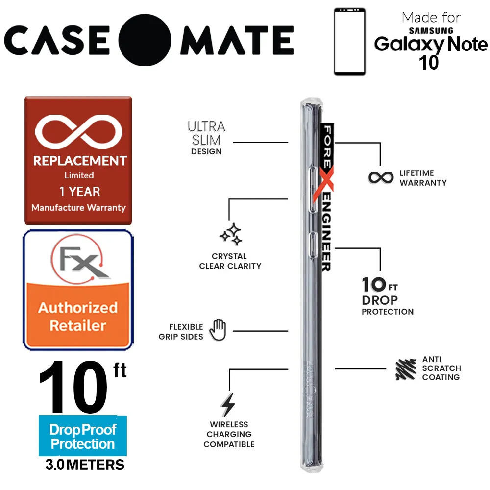 Case Mate Tough for Samsung Galaxy Note 10 - Clear