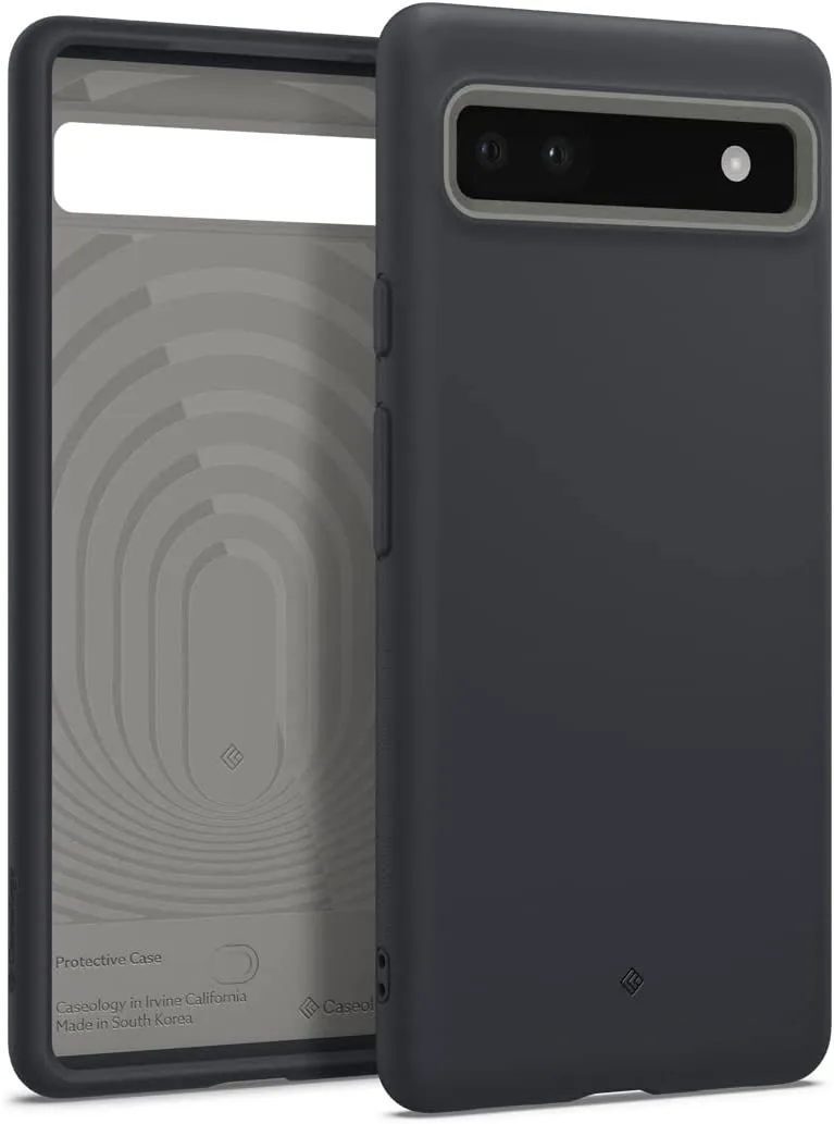 Caseology Nano Pop Silicone Case Google Pixel 6a Case 5G  Blueberry Navy