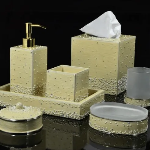 Caviar Cream Pearl Bath Collection by Mike   Ally