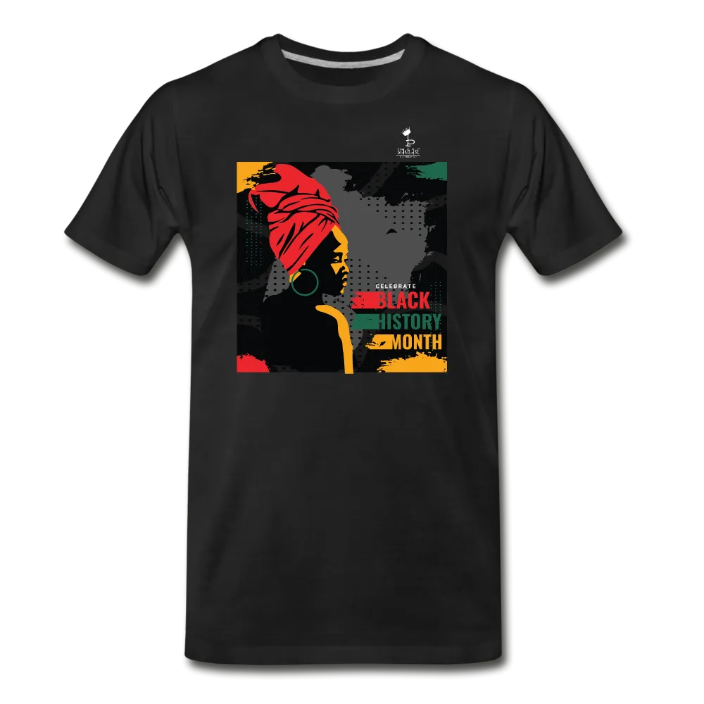 Celebrate Black History Month - Premium T-Shirt