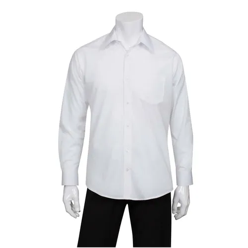 Chef Works D100WHTM Dress Shirt