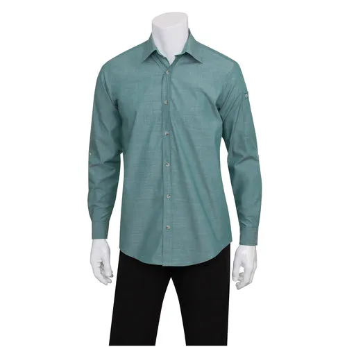 Chef Works SLMCH005GRMXS Dress Shirt