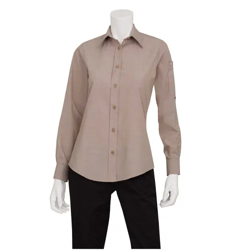 Chef Works SLWCH002ECRL Dress Shirt