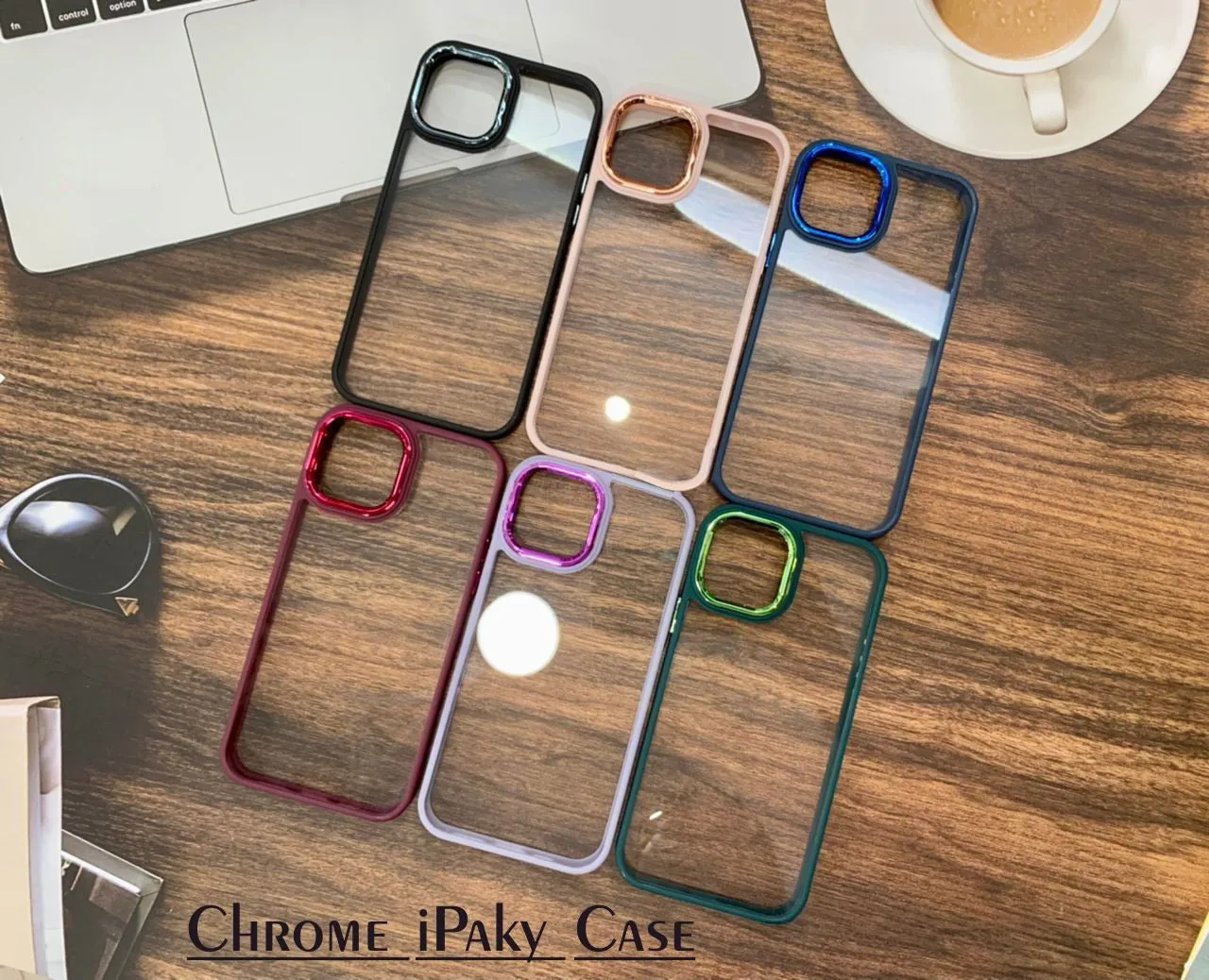 Chrome Clear Hard Protection Case For Vivo