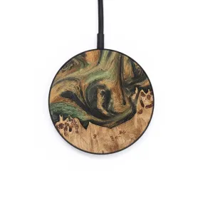 Circle Wood Wireless Charger - Beryle (Green, 732977)