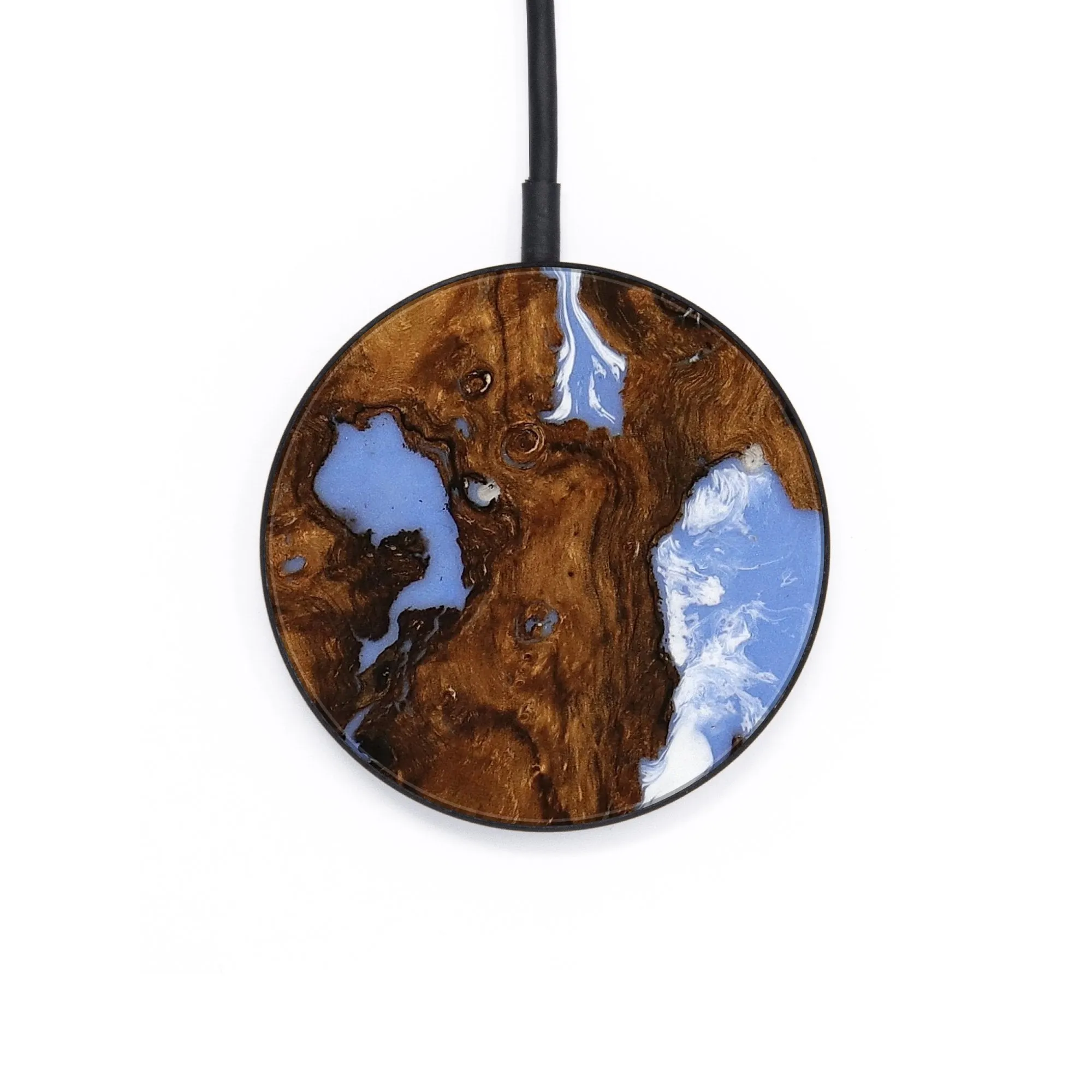 Circle Wood Wireless Charger - Ilyssa (Coastal, 737303)