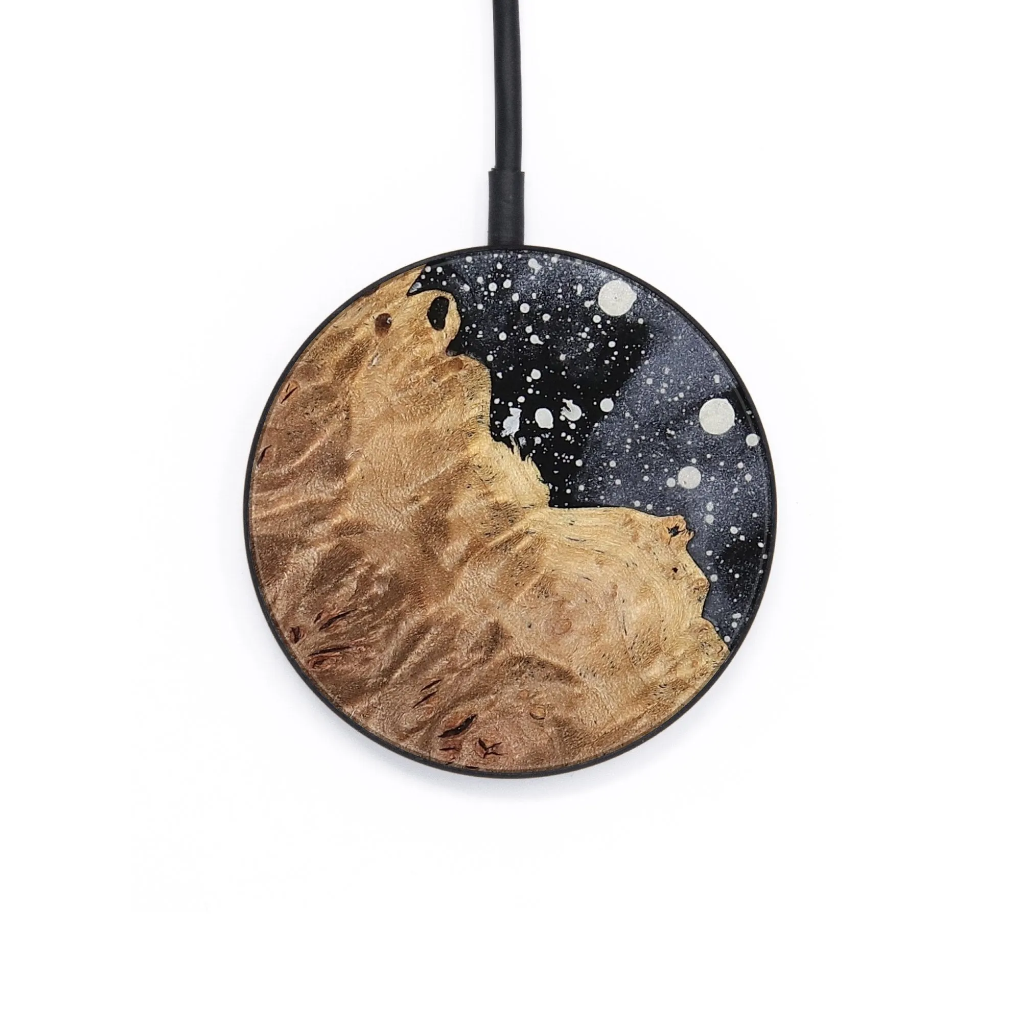 Circle Wood Wireless Charger - Lala (Cosmos, 735334)