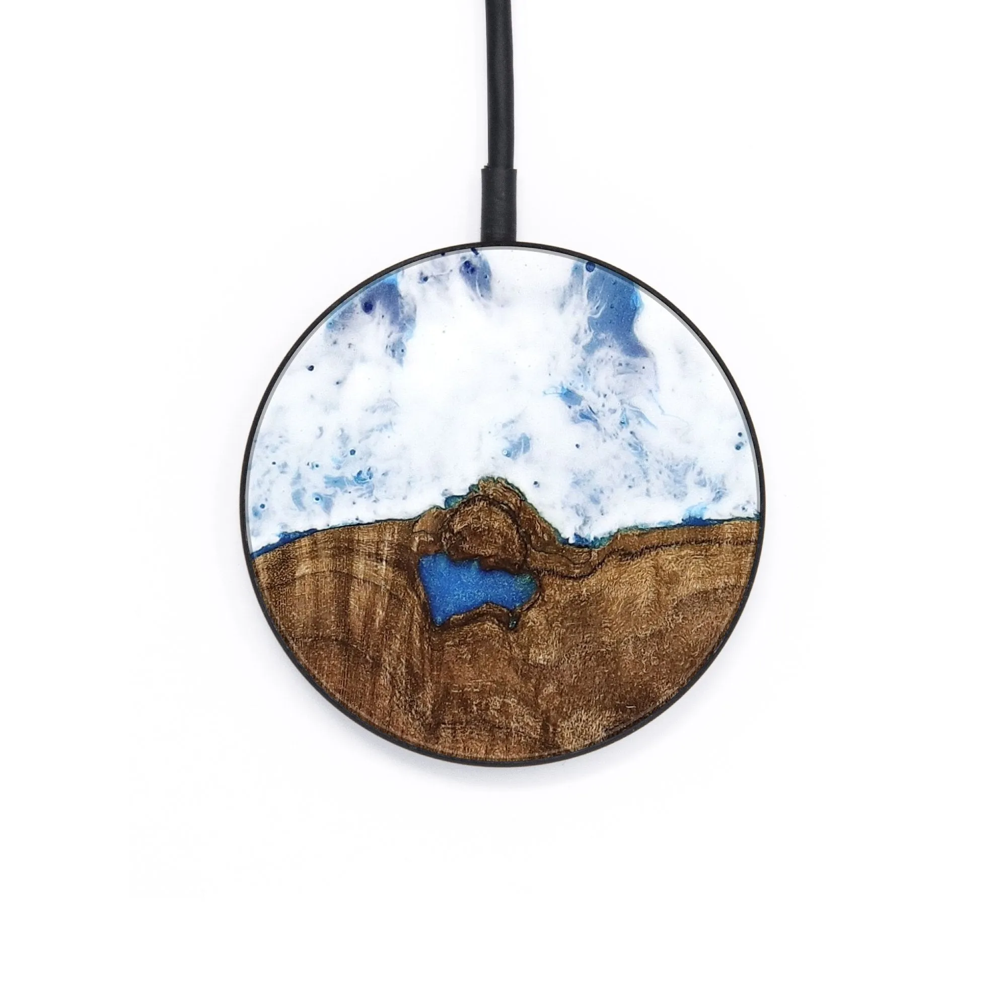 Circle Wood Wireless Charger - Tessa (Coastal, 742084)