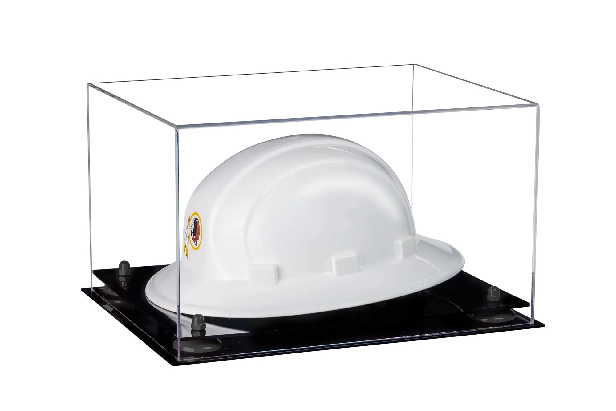 Clear Acrylic Large Helmet - Large Safety Helmet Display Case (V13/A082)