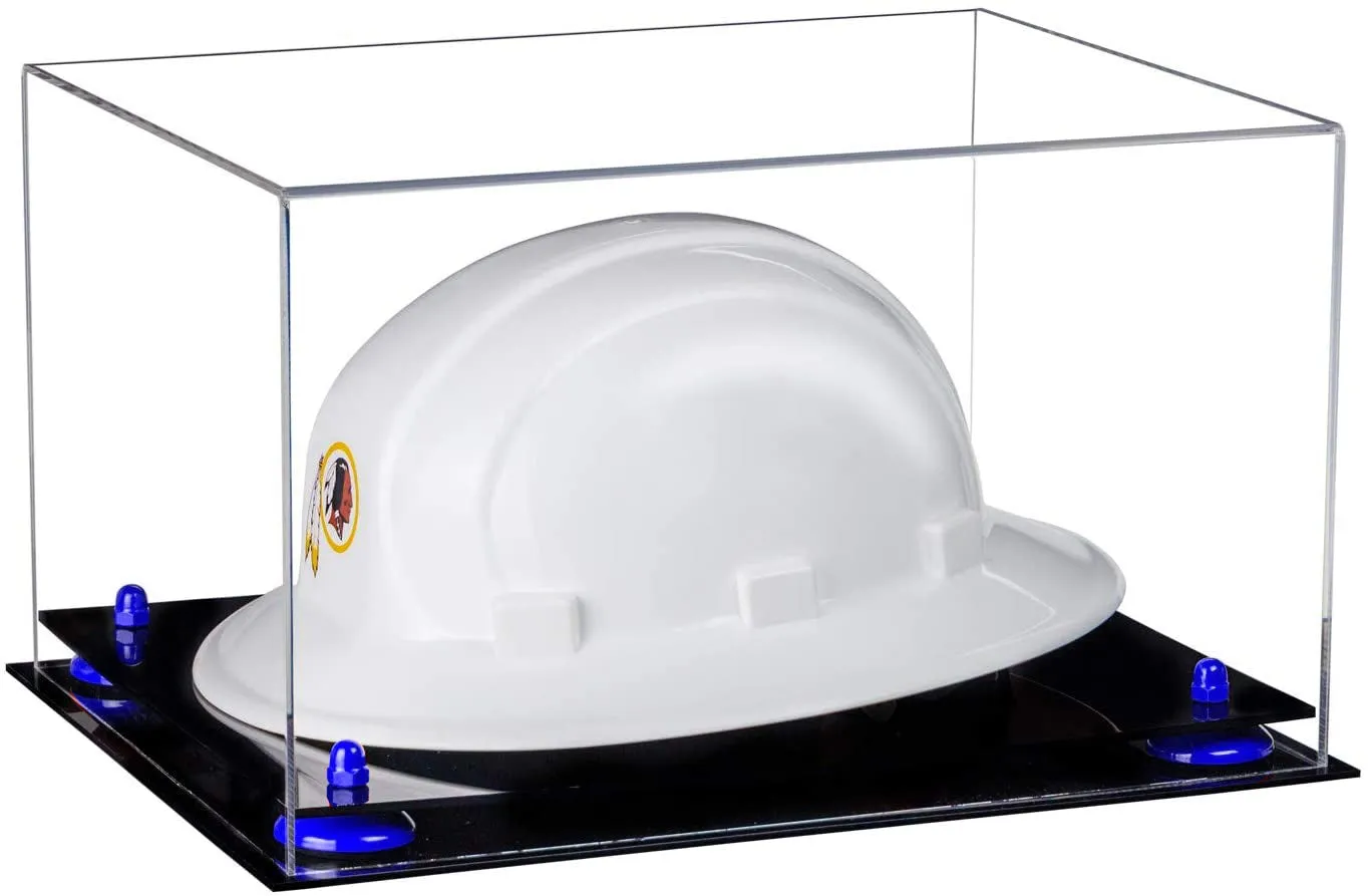 Clear Acrylic Large Helmet - Large Safety Helmet Display Case (V13/A082)