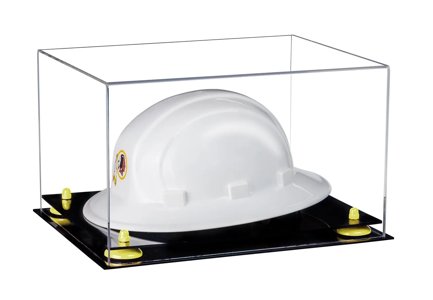 Clear Acrylic Large Helmet - Large Safety Helmet Display Case (V13/A082)