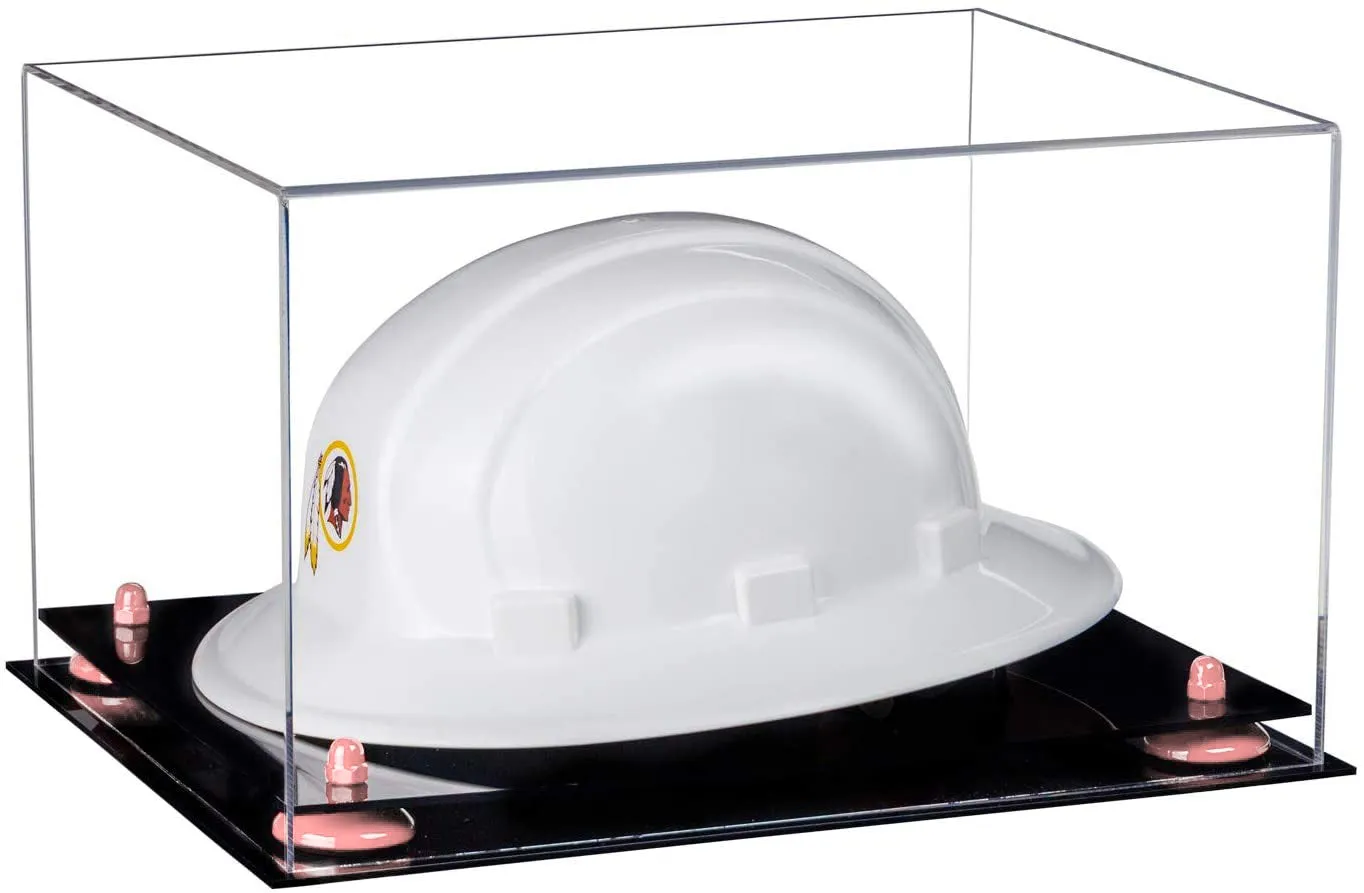 Clear Acrylic Large Helmet - Large Safety Helmet Display Case (V13/A082)