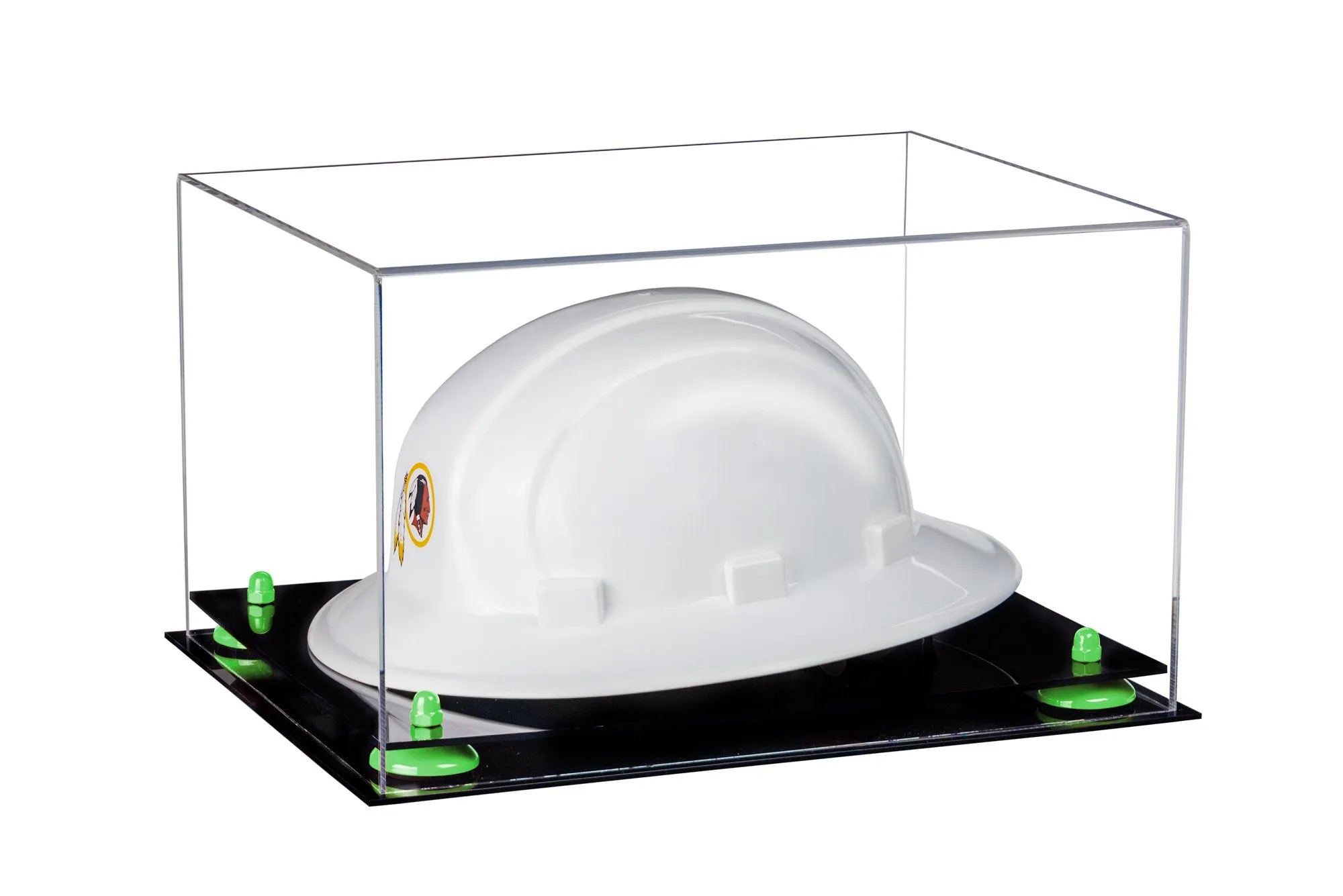 Clear Acrylic Large Helmet - Large Safety Helmet Display Case (V13/A082)