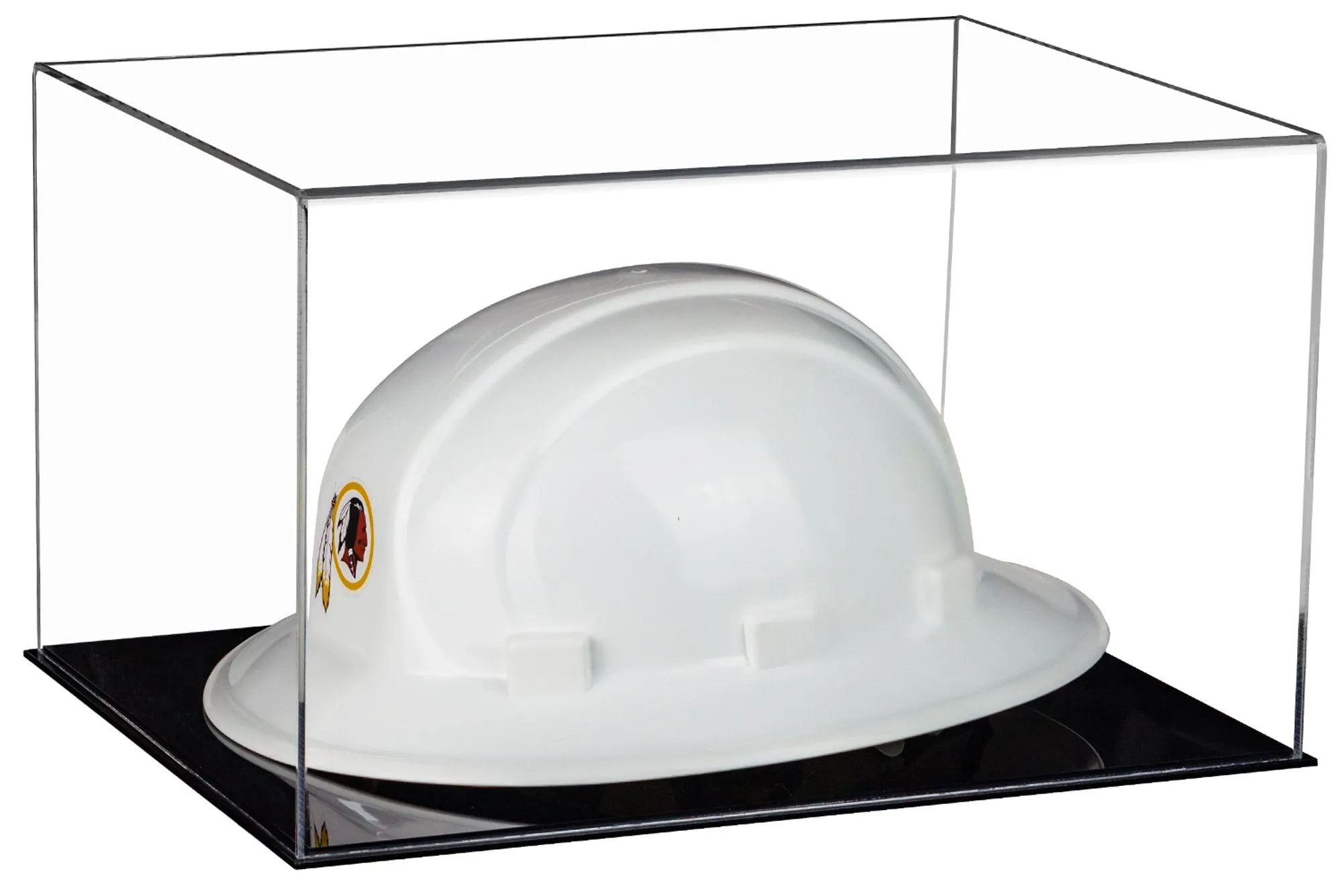 Clear Acrylic Large Helmet - Large Safety Helmet Display Case (V13/A082)