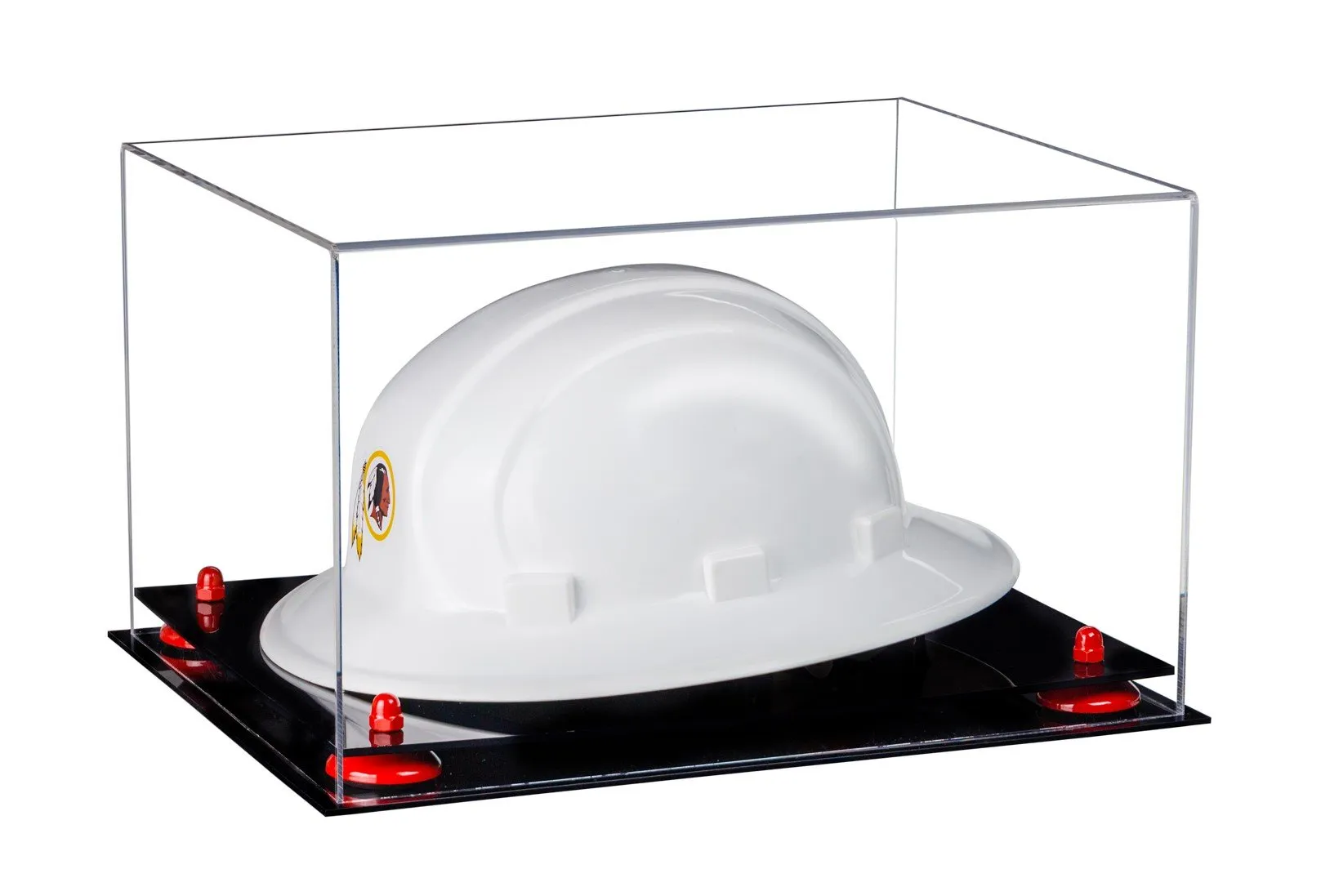 Clear Acrylic Large Helmet - Large Safety Helmet Display Case (V13/A082)