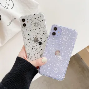 Clear Galaxy Cosmo iPhone Case