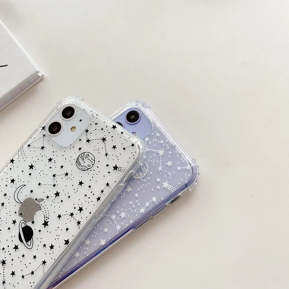 Clear Galaxy Cosmo iPhone Case