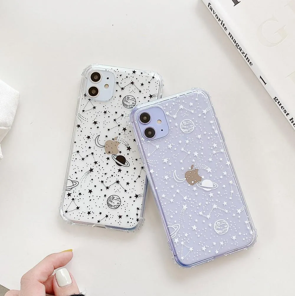 Clear Galaxy Cosmo iPhone Case