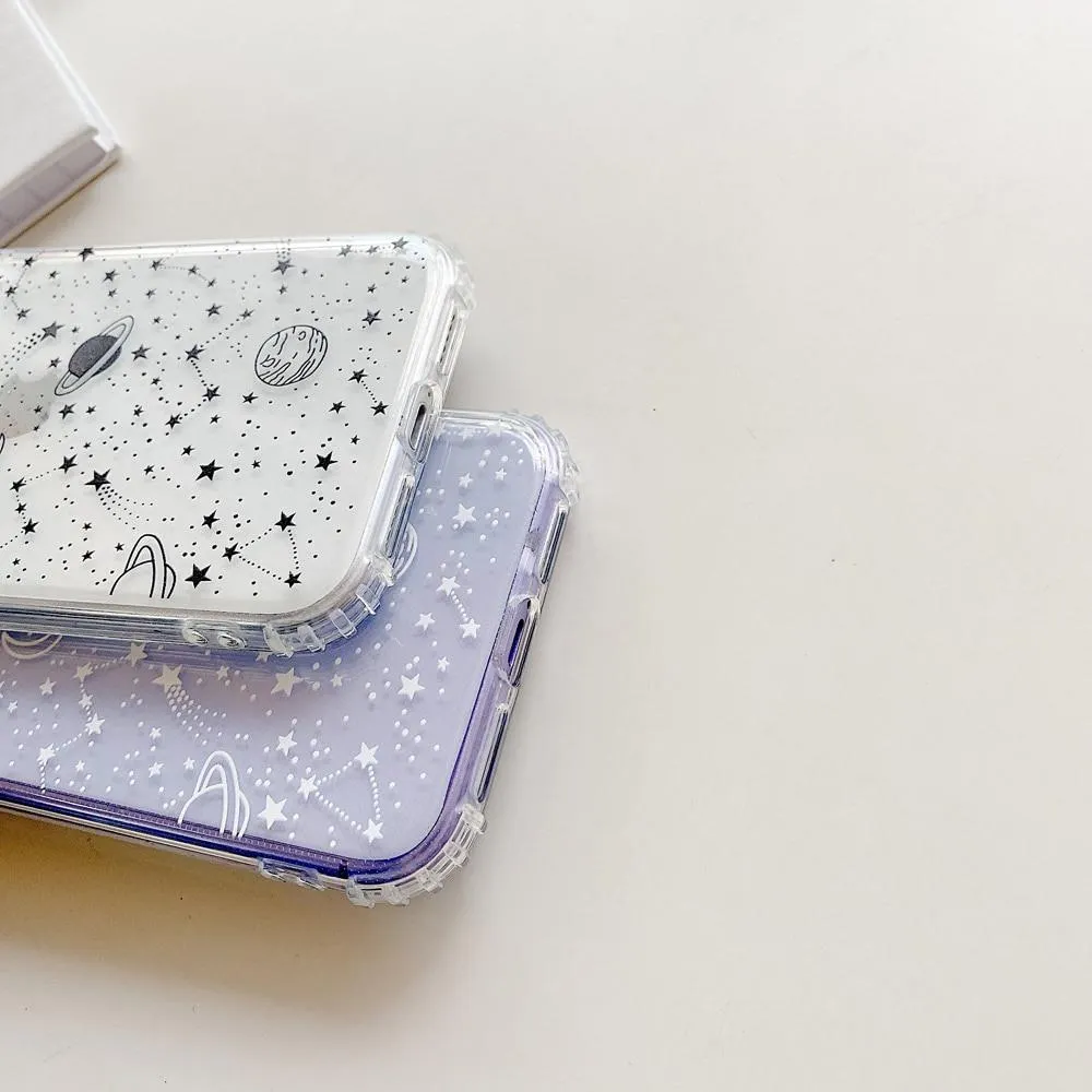 Clear Galaxy Cosmo iPhone Case