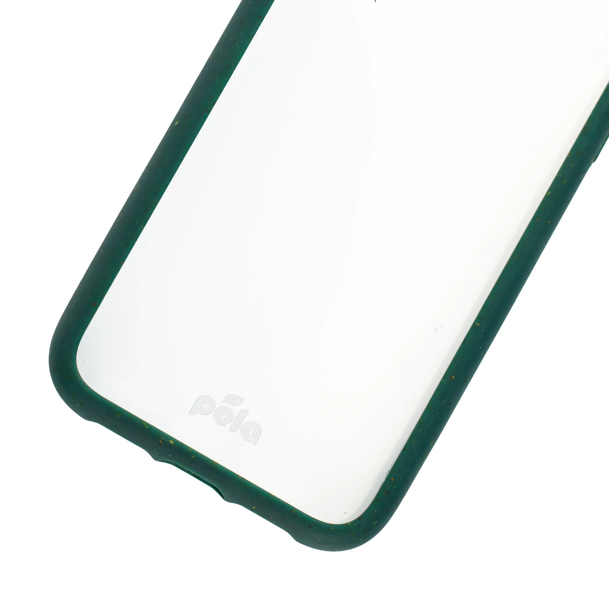 Clear iPhone 11 Case with Green Ridge