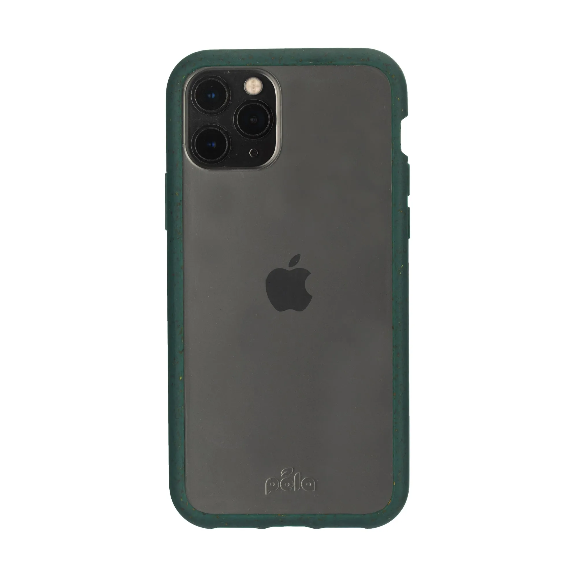 Clear iPhone 11 Pro Case with Green Ridge