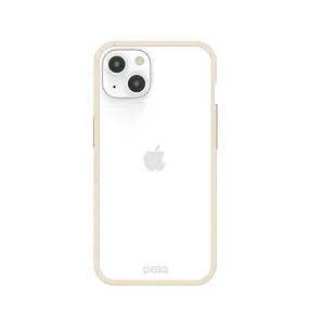 Clear iPhone 13 Case with London Fog Ridge