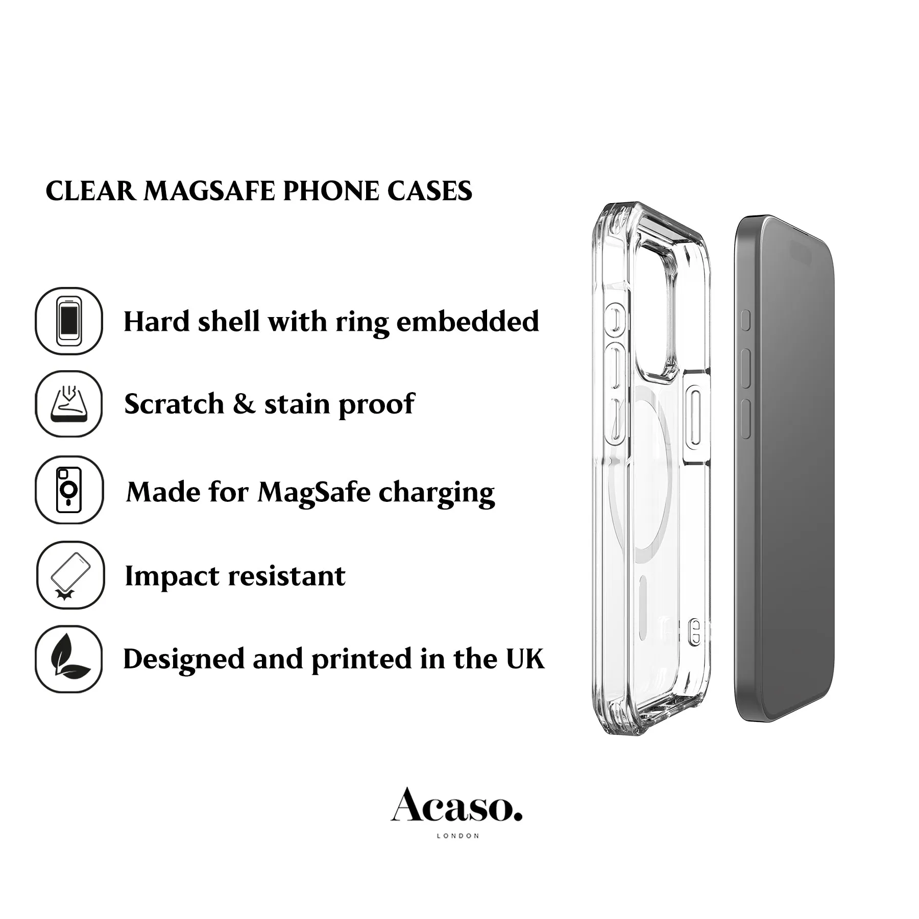 Coastal Cowgirl Clear MagSafe iPhone Case