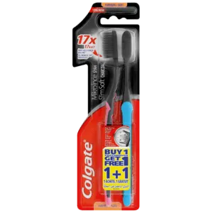 Colgate Soft Charcoal Toothbrush 2 Pack