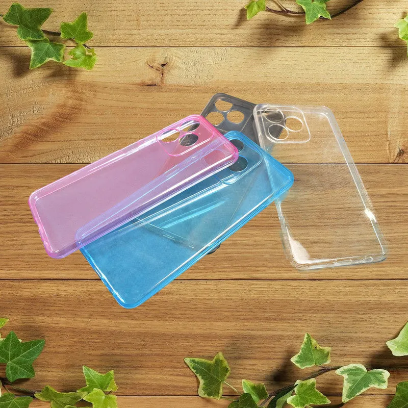 Colour Clear Soft Case For Vivo