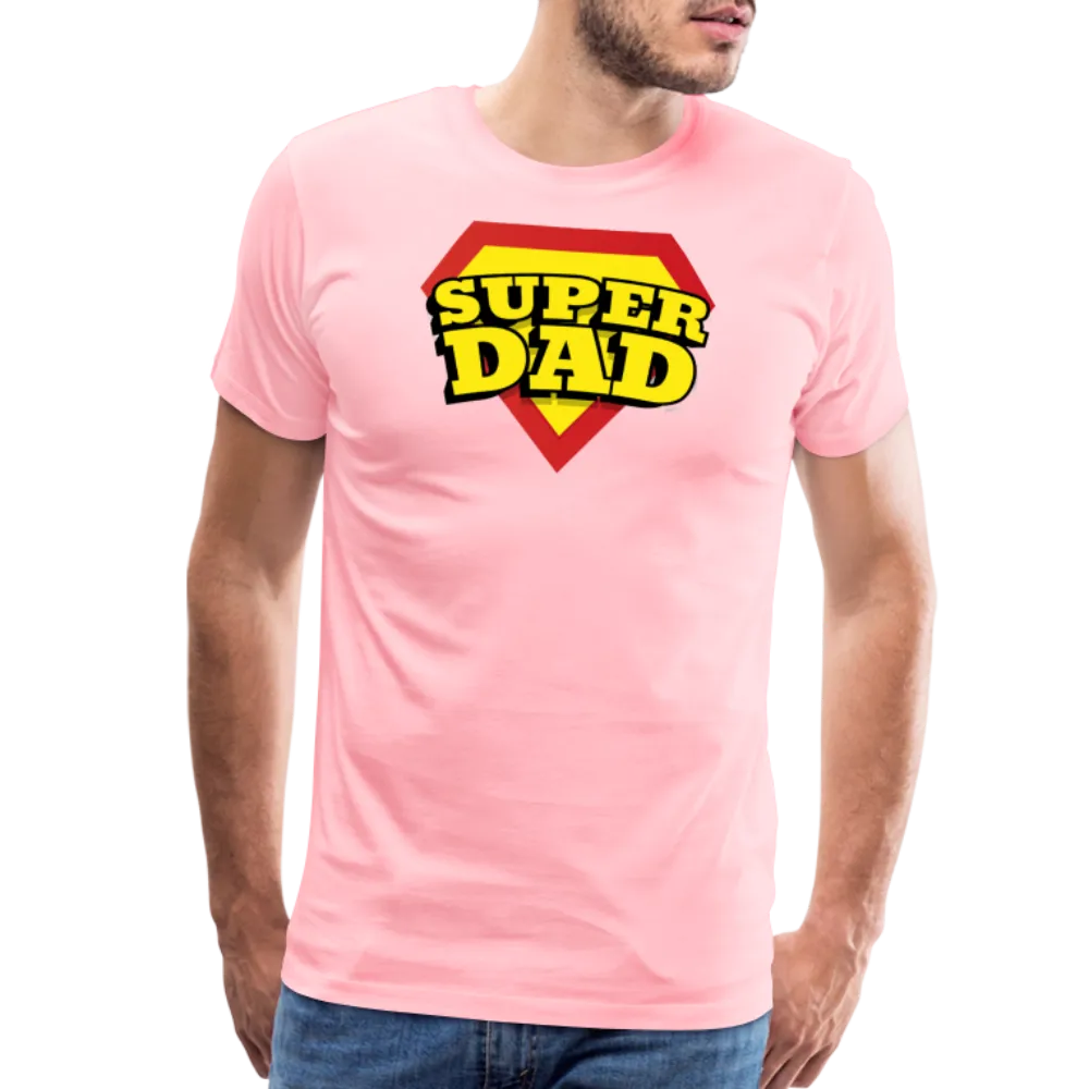 Dad's Heroic Adventures: The 'Super Dad' Chronicles Tee Men's Premium T-Shirt