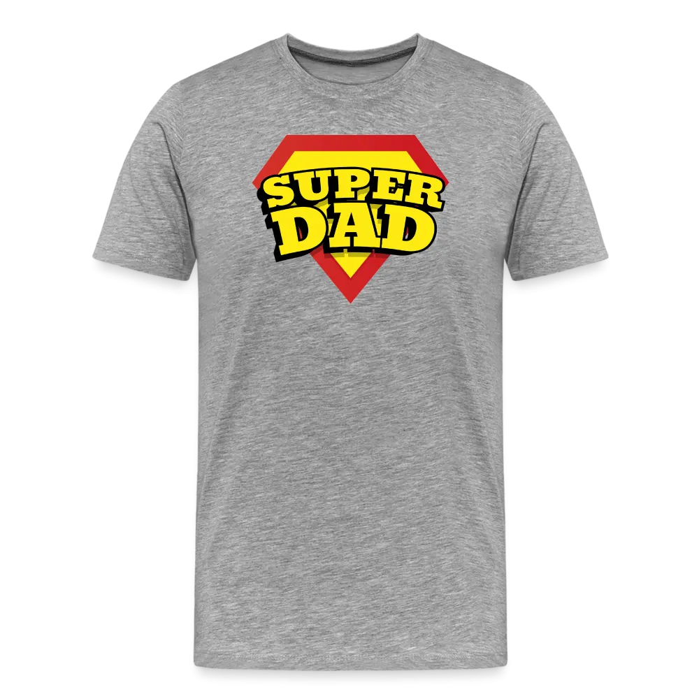 Dad's Heroic Adventures: The 'Super Dad' Chronicles Tee Men's Premium T-Shirt