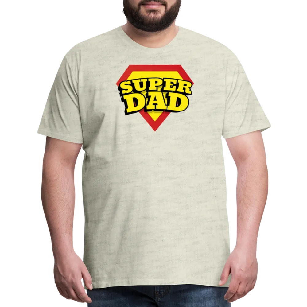 Dad's Heroic Adventures: The 'Super Dad' Chronicles Tee Men's Premium T-Shirt