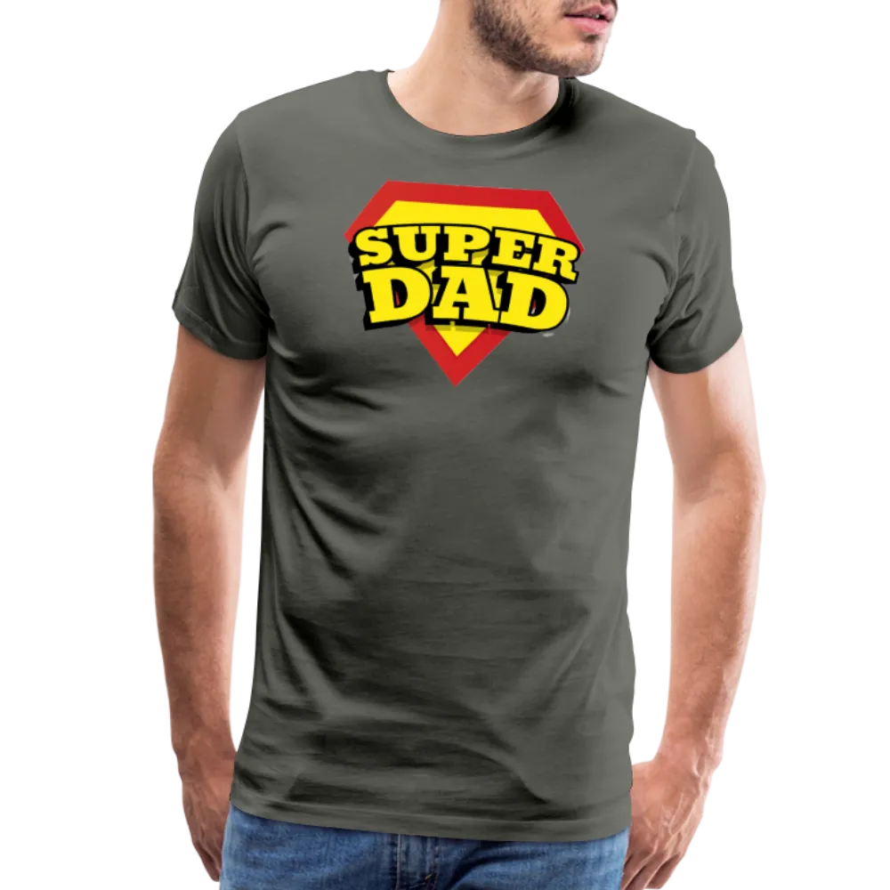 Dad's Heroic Adventures: The 'Super Dad' Chronicles Tee Men's Premium T-Shirt