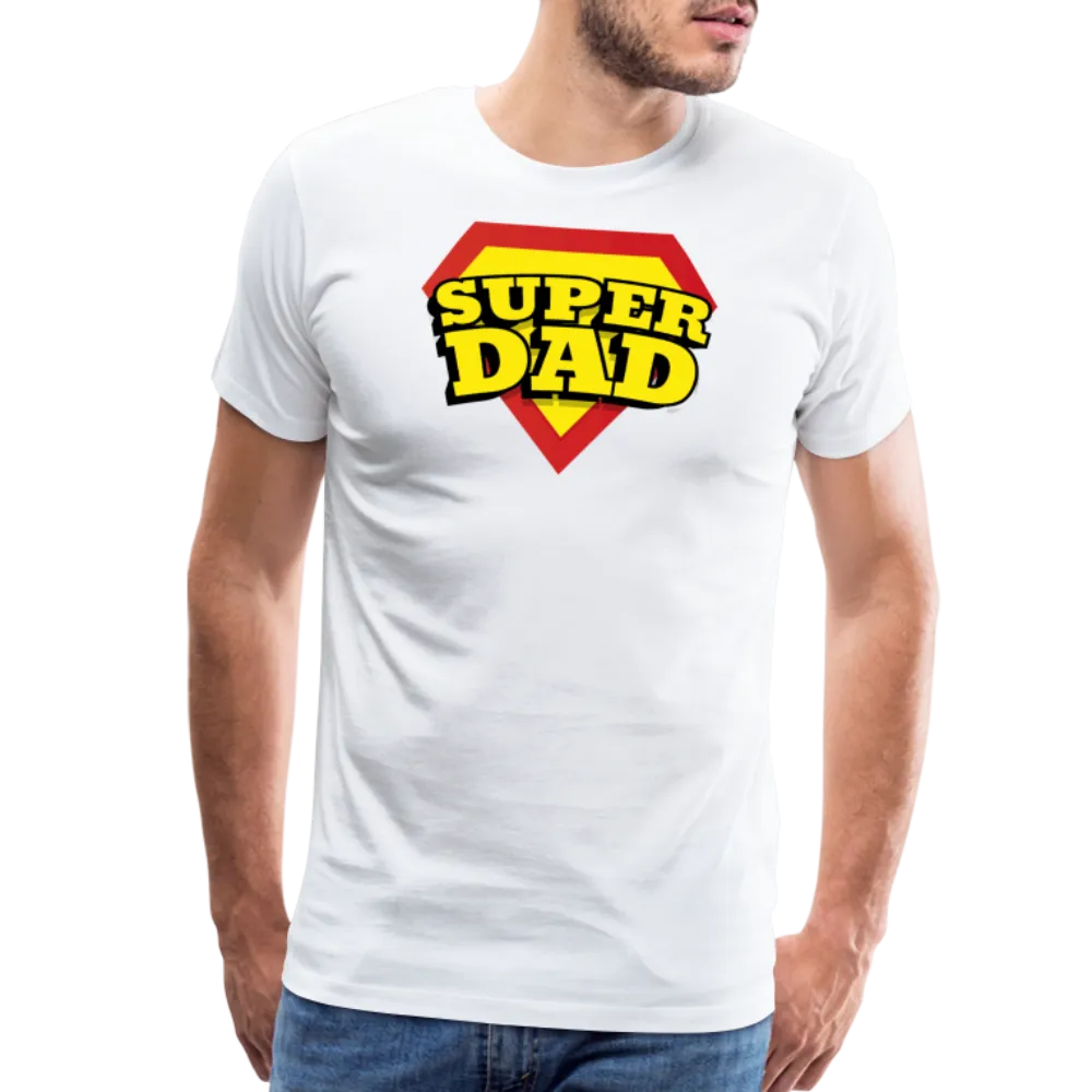 Dad's Heroic Adventures: The 'Super Dad' Chronicles Tee Men's Premium T-Shirt