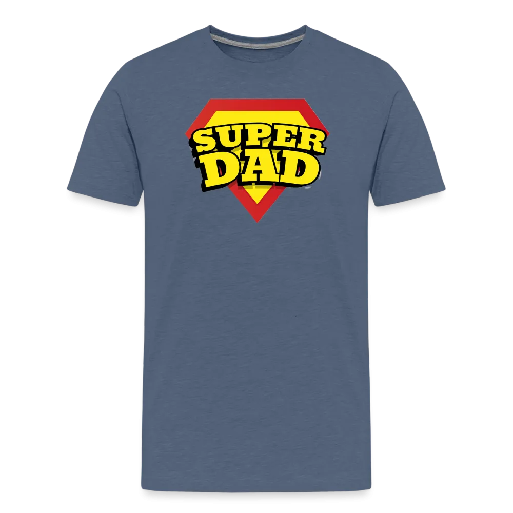 Dad's Heroic Adventures: The 'Super Dad' Chronicles Tee Men's Premium T-Shirt