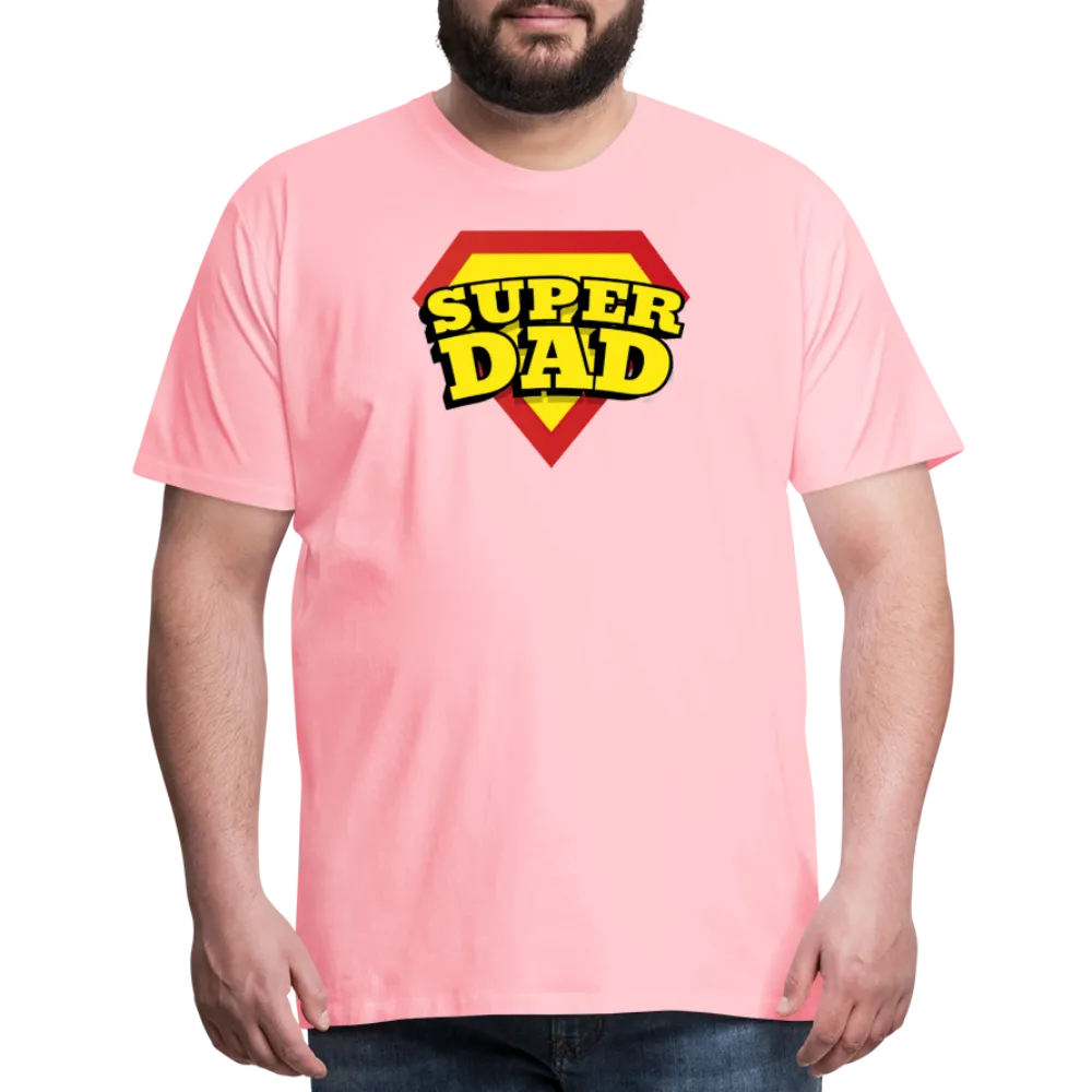 Dad's Heroic Adventures: The 'Super Dad' Chronicles Tee Men's Premium T-Shirt