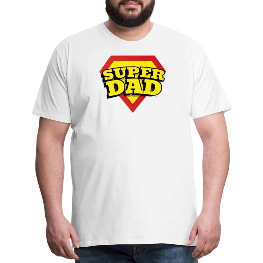 Dad's Heroic Adventures: The 'Super Dad' Chronicles Tee Men's Premium T-Shirt