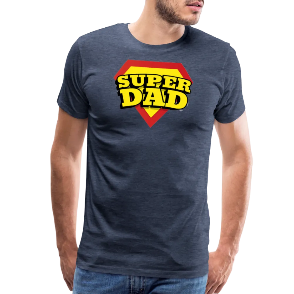 Dad's Heroic Adventures: The 'Super Dad' Chronicles Tee Men's Premium T-Shirt